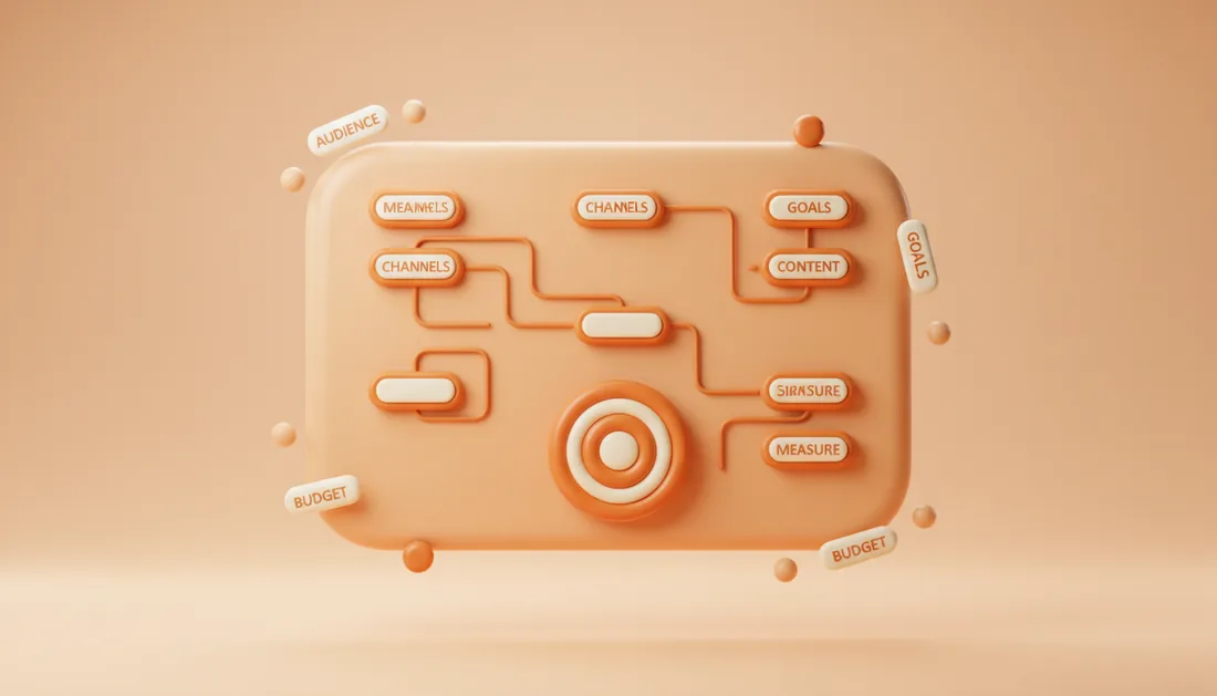 Strategy flowchart illustration